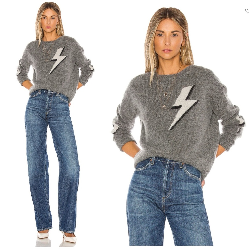 Rails Virgo Cashmere/Wool Bolted Sweater Size XS